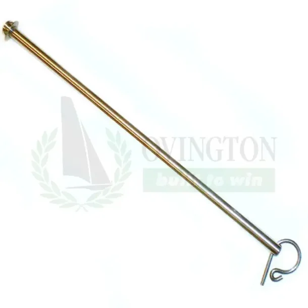 29er Rudder pin with 'R' clip