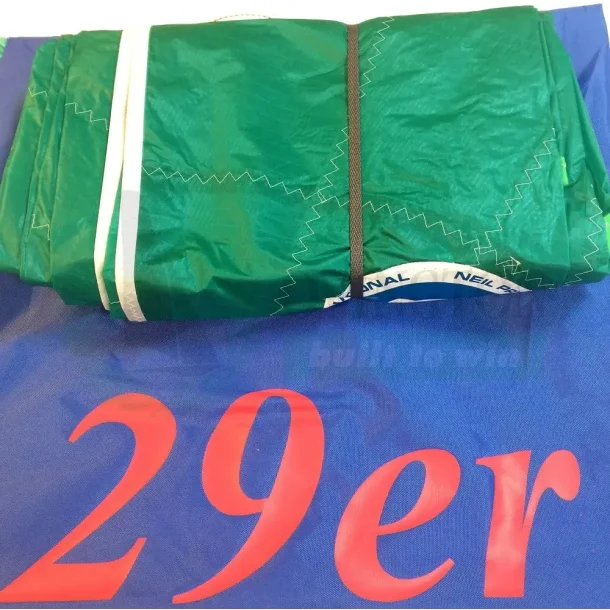 29er Spinnaker - Green - including Class Royalty Tag