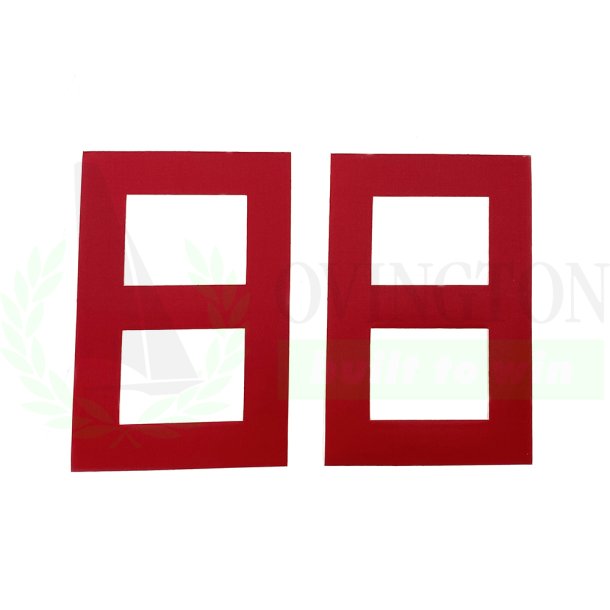 Sail Number, 9" Digital 8 - Red