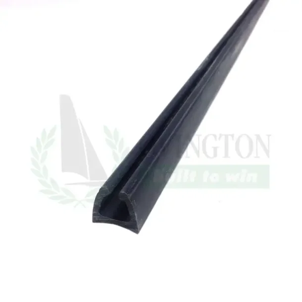 Black plastic sailtrack - 4.4metres