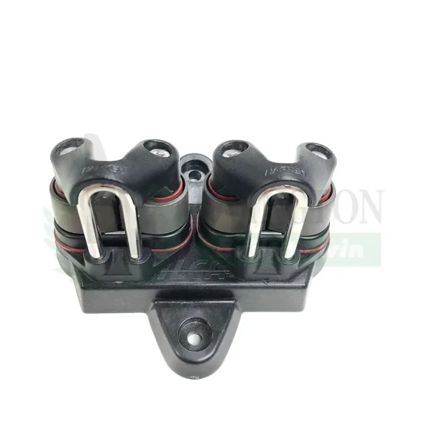 ILCA XD Cleat Plate w/Harken cleats